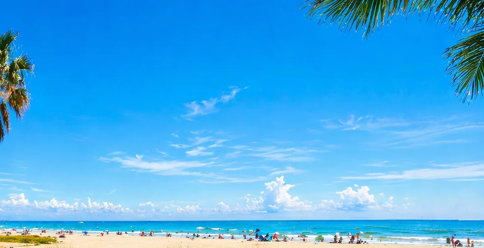 Día despejado en la Costa Dorada Salou
